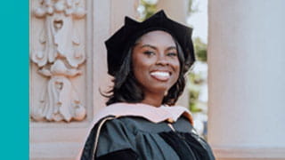 Dr. Brianna Scott's graduation picture