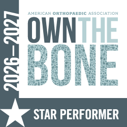2026-2027 American Orthopaedic Association Own the Bone Star Performer