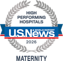 Accreditation awarded by U.S. News to University Health Women's and Children's Hospital