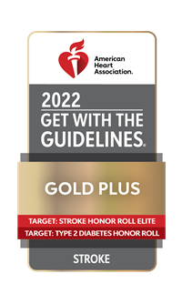 2022 Get with the Guidelines gold plus AHA award