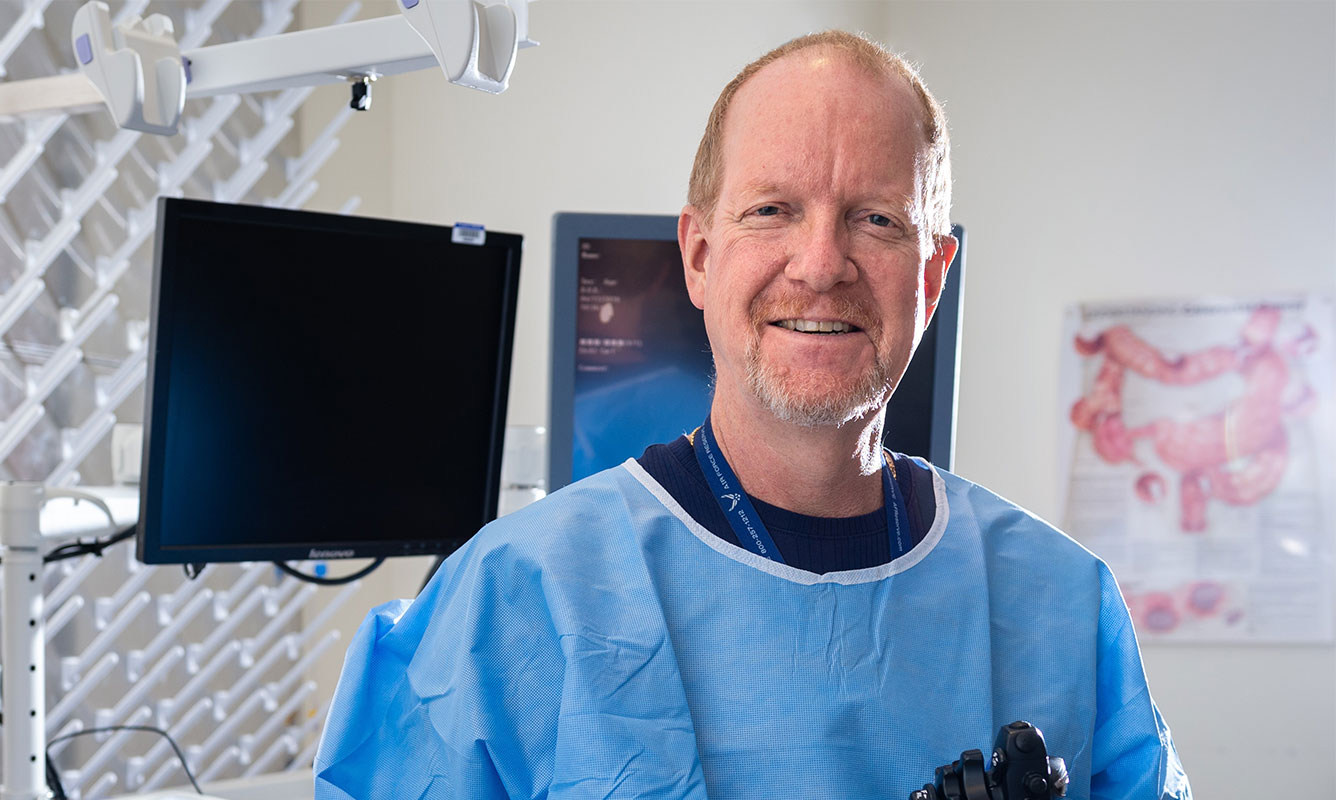 Dr. Glenn Gross, a gastroenterologist with University Health 