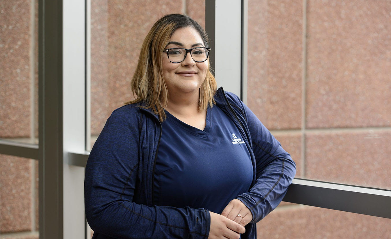 picture of Valerie Gonzalez standing in front of a window