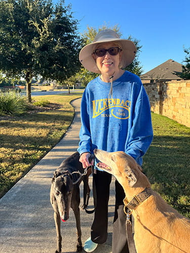 Linda Lee received a lung transplant from University Hospital in 2023. 