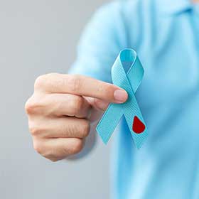 World Diabetes Awareness Day Ribbon