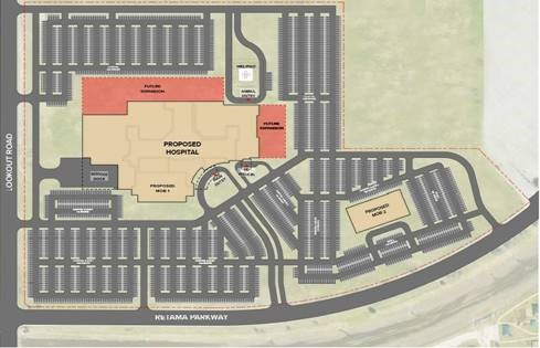 Retama Hospital Proposed Map