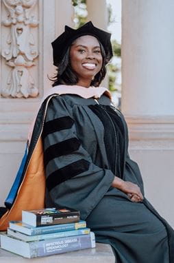 Dr. Brianna Scott's graduation picture